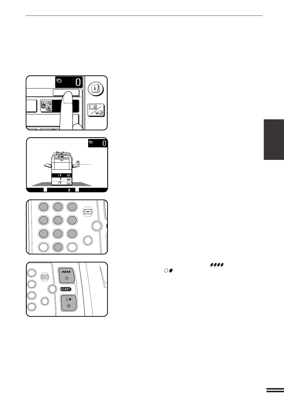 Dual page copy sparency inserts ok, Dual page copying | Sharp AR-C160 User Manual | Page 53 / 148