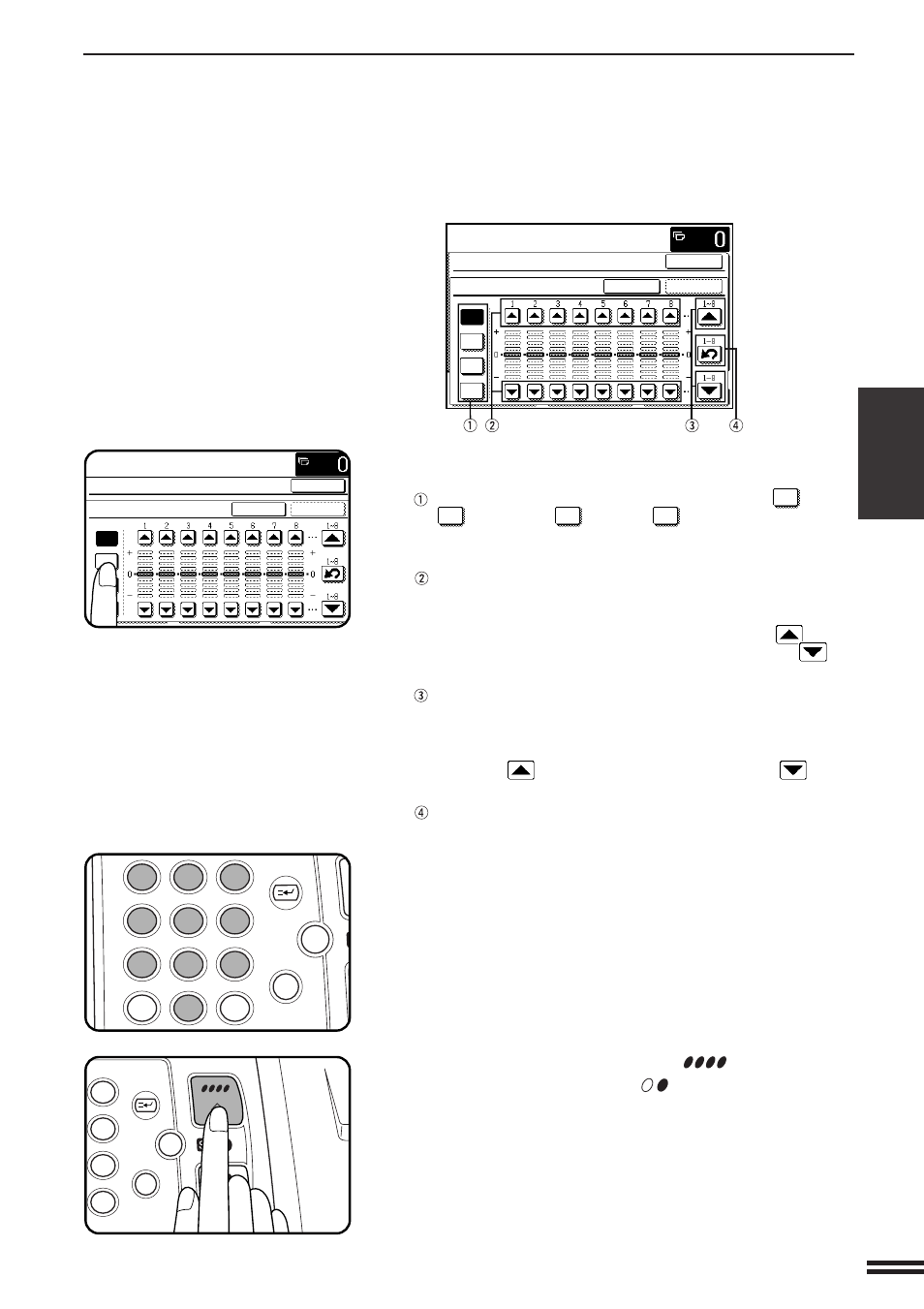 Color adjustments | Sharp AR-C160 User Manual | Page 67 / 148