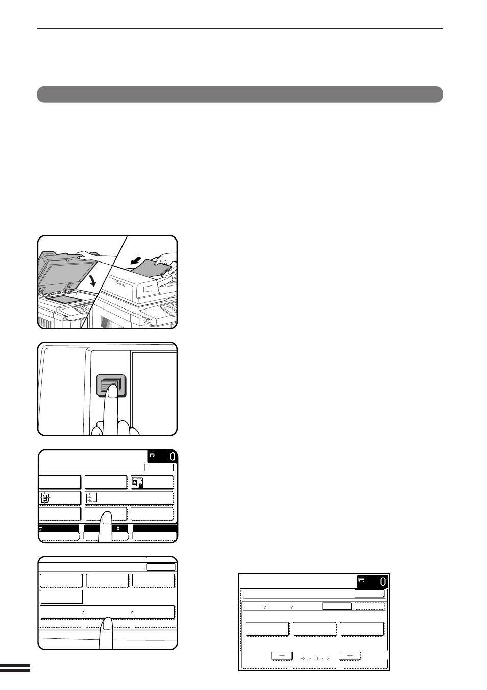 Ready to, Color adjustments, Brightness /intensity /contrast | Sharp AR-C160 User Manual | Page 68 / 148