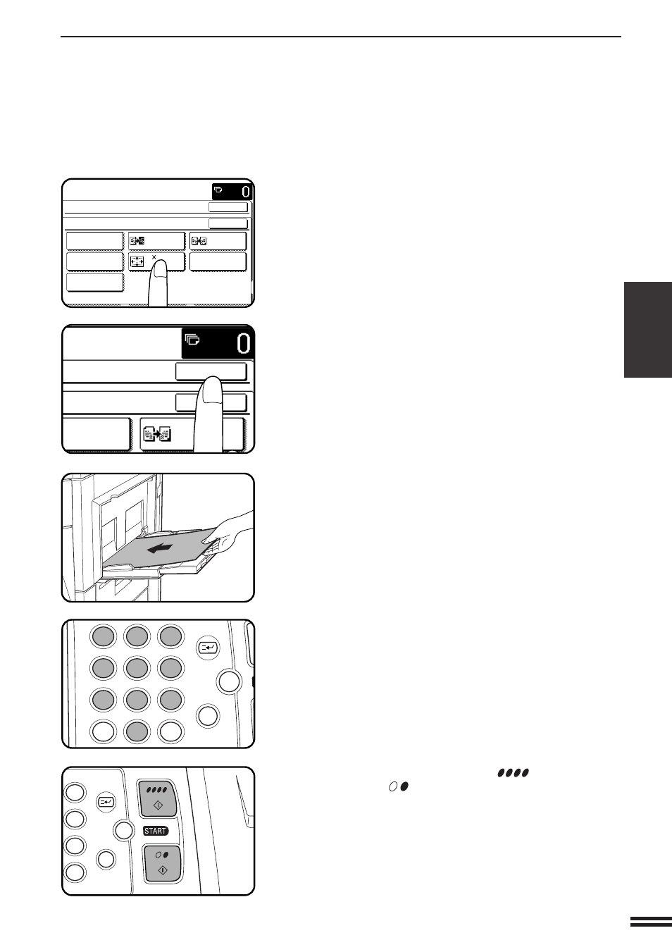 Neg./pos. reverse mirror image ok ok | Sharp AR-C160 User Manual | Page 79 / 148