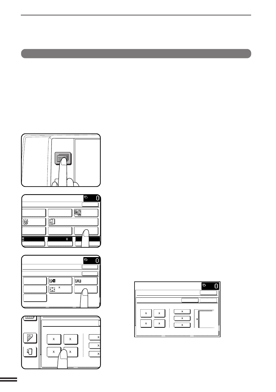 Ready to, Image editing functions, Multi-page enlargement | Sharp AR-C160 User Manual | Page 80 / 148