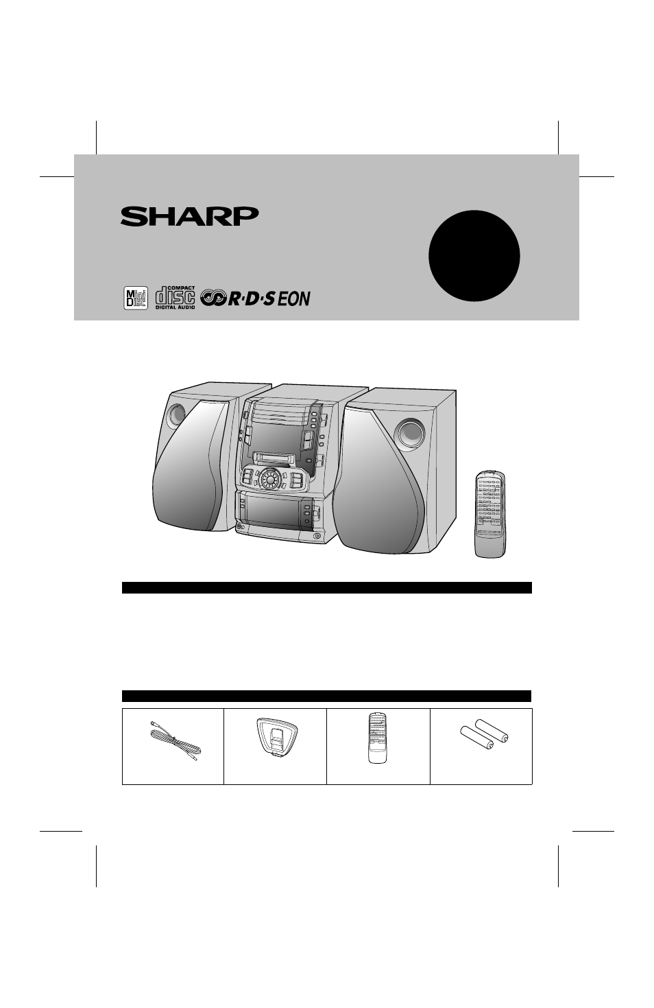 Sharp MD-X60H User Manual | 56 pages