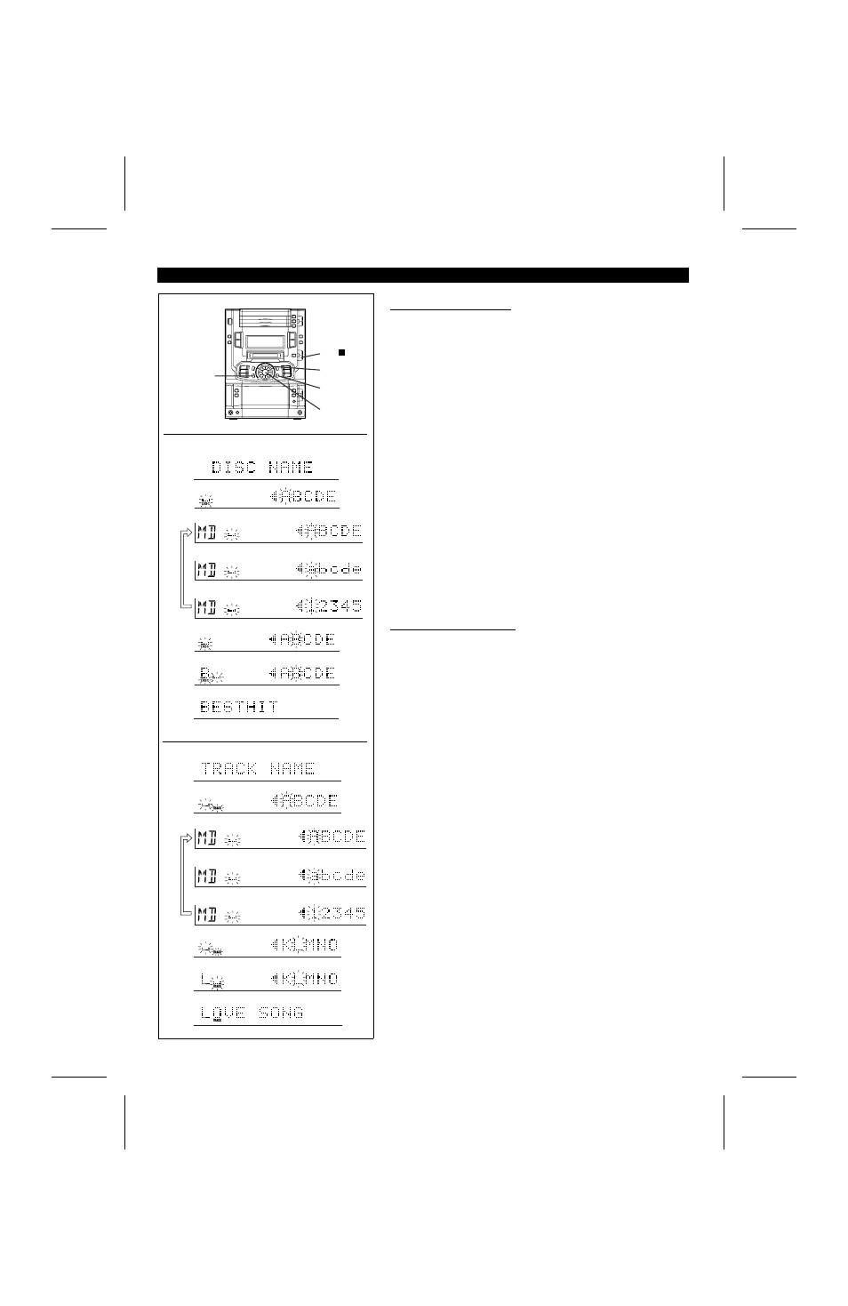 Sharp MD-X60H User Manual | Page 37 / 56