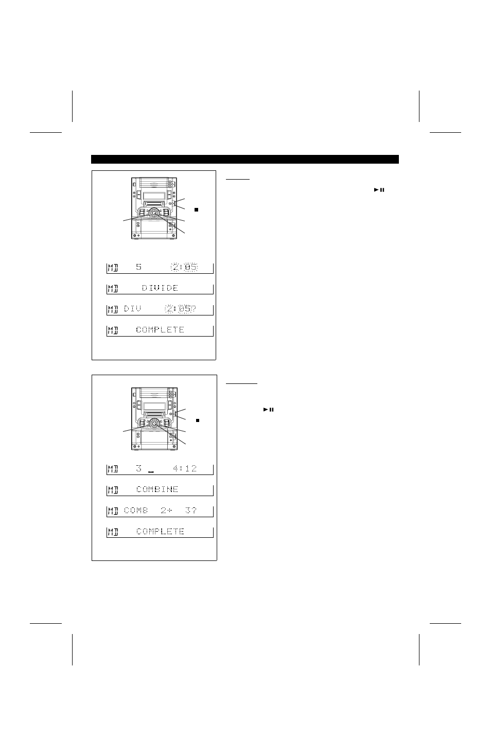 Sharp MD-X60H User Manual | Page 39 / 56