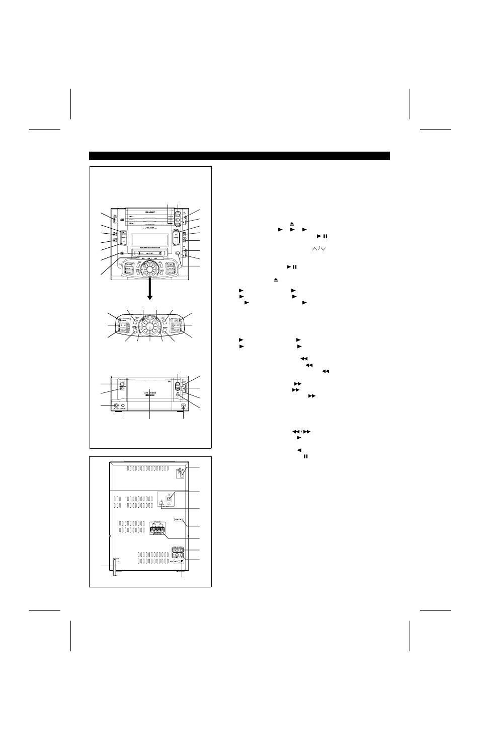 Sharp MD-X60H User Manual | Page 4 / 56