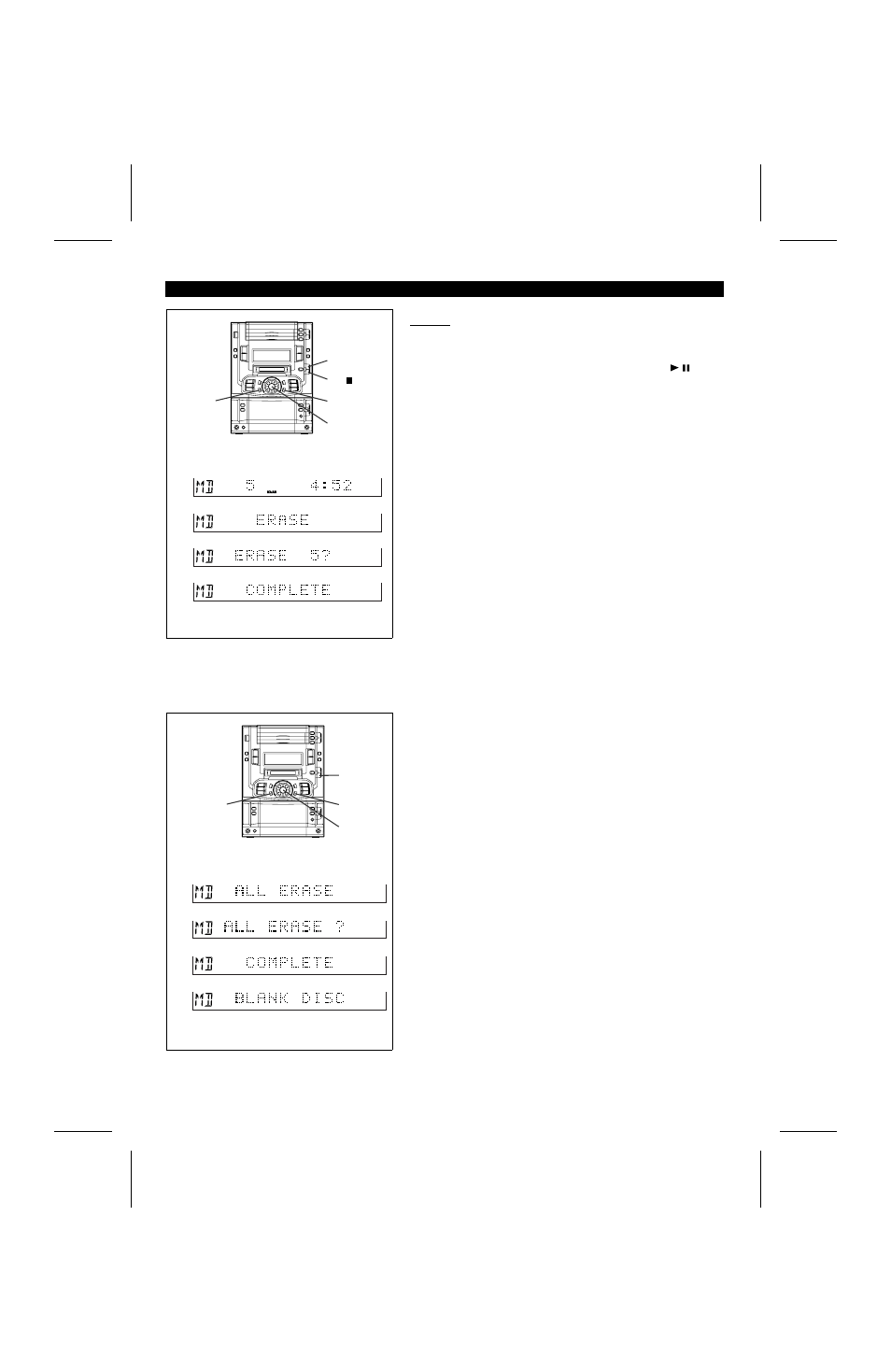 Sharp MD-X60H User Manual | Page 41 / 56