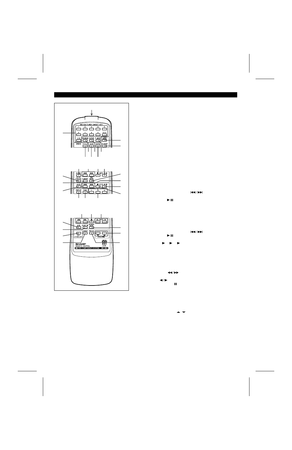 Sharp MD-X60H User Manual | Page 6 / 56