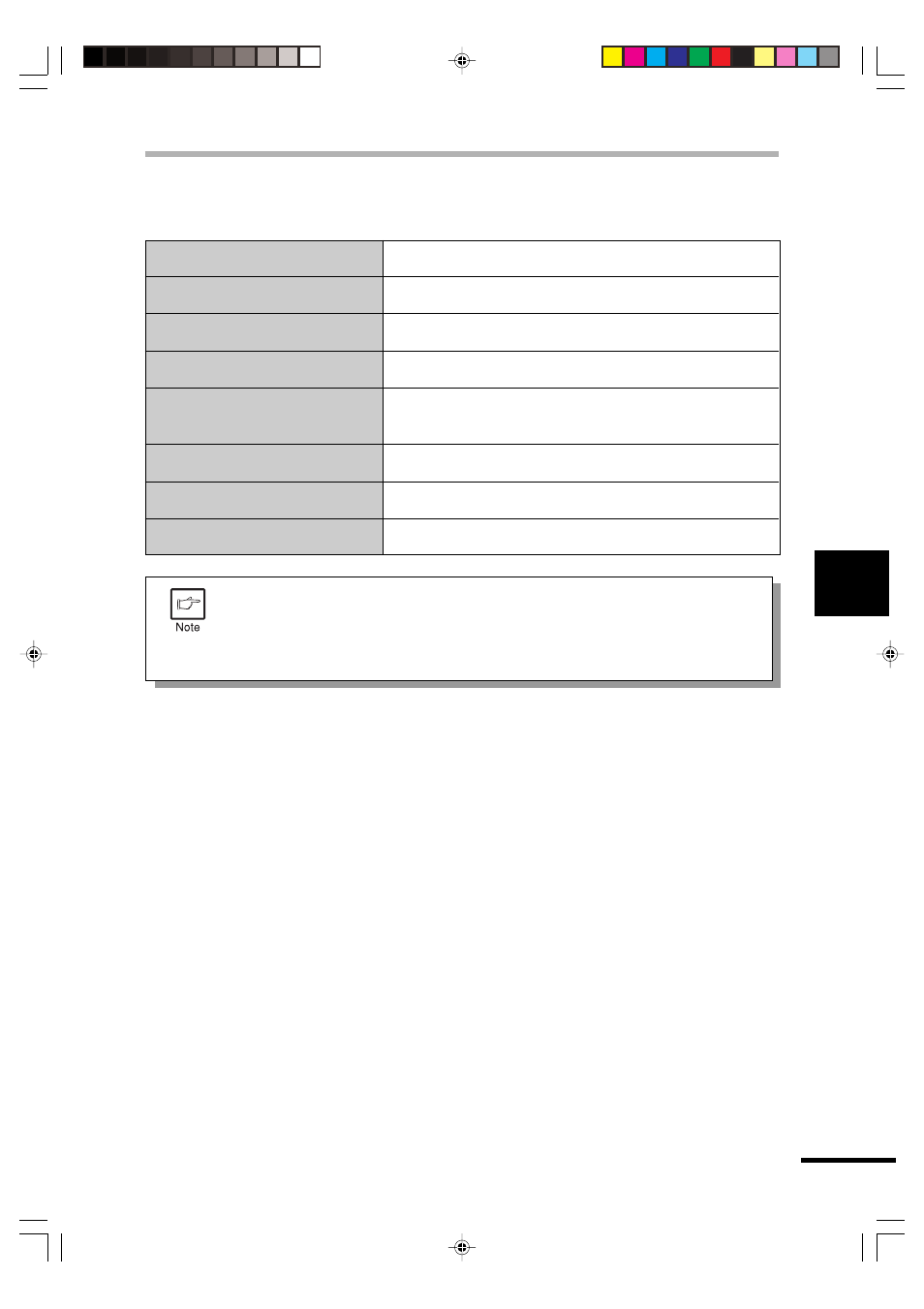 Scanner specifications | Sharp AL-841 User Manual | Page 27 / 32