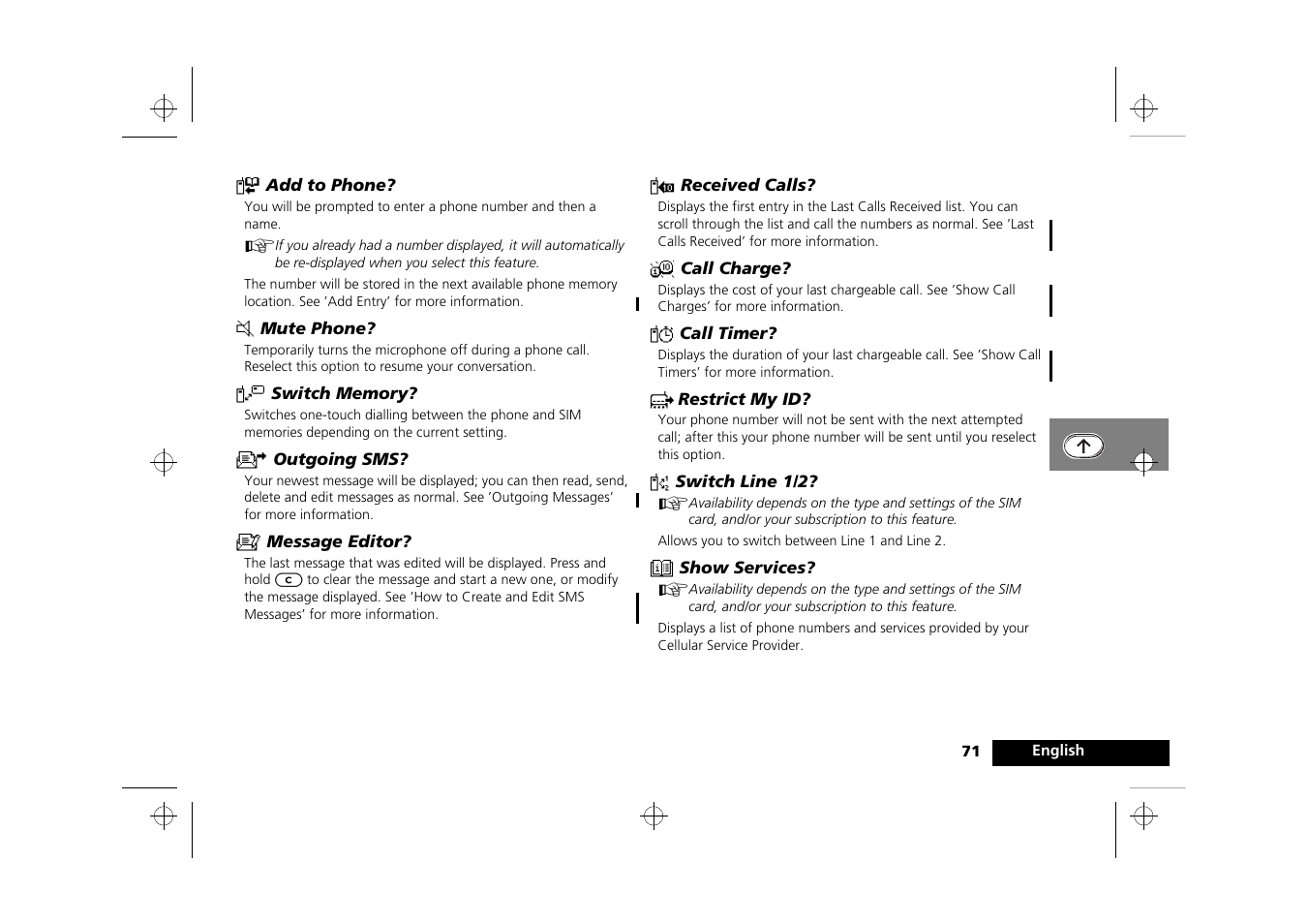 Motorola P8088 User Manual | Page 73 / 84