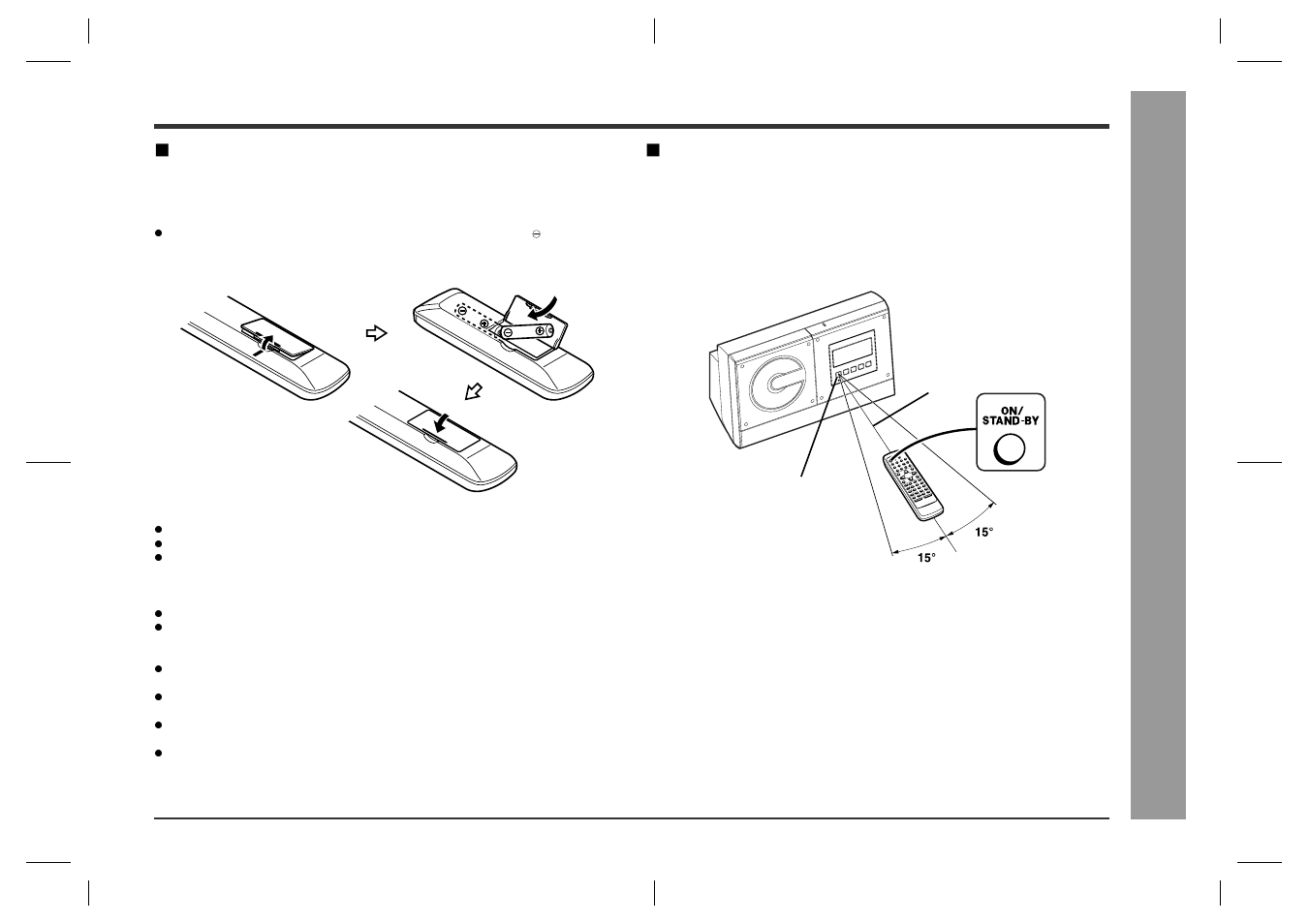 Remote control | Sharp SD-CX1H User Manual | Page 11 / 64