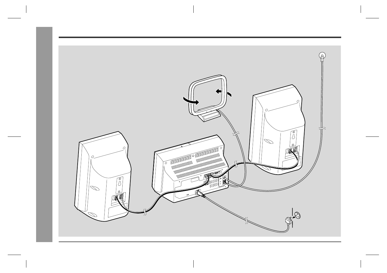 System connections | Sharp SD-CX1H User Manual | Page 12 / 64