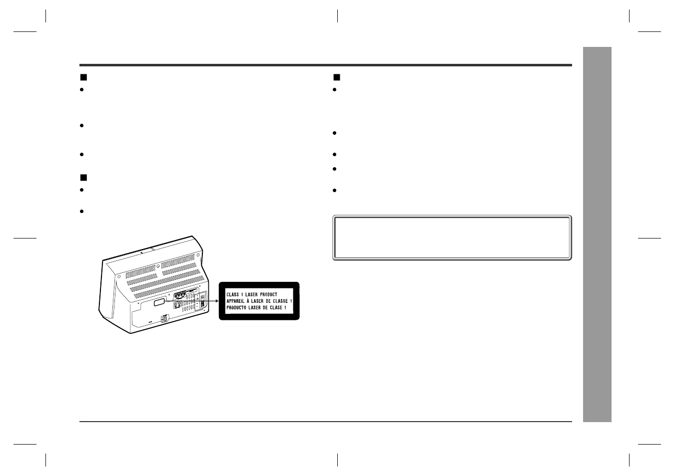 Impor ta n t in structi o n | Sharp SD-CX1H User Manual | Page 3 / 64