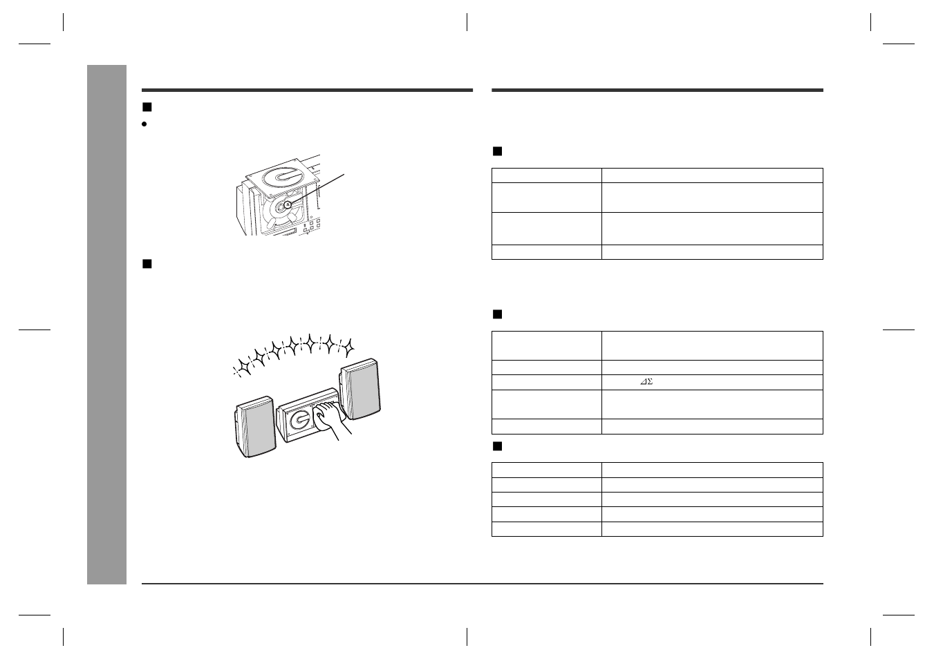 Maintenance, Specifications, Refere nc es | Cleaning the cd pickup lens, Cleaning the cabinet, General  amplifier  cd player | Sharp SD-CX1H User Manual | Page 60 / 64