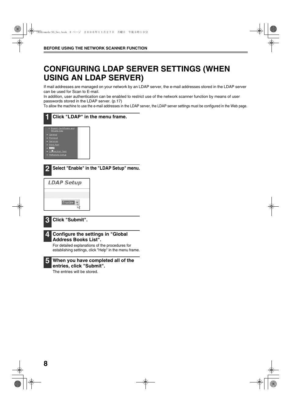 Sharp AR-M257 User Manual | Page 138 / 302