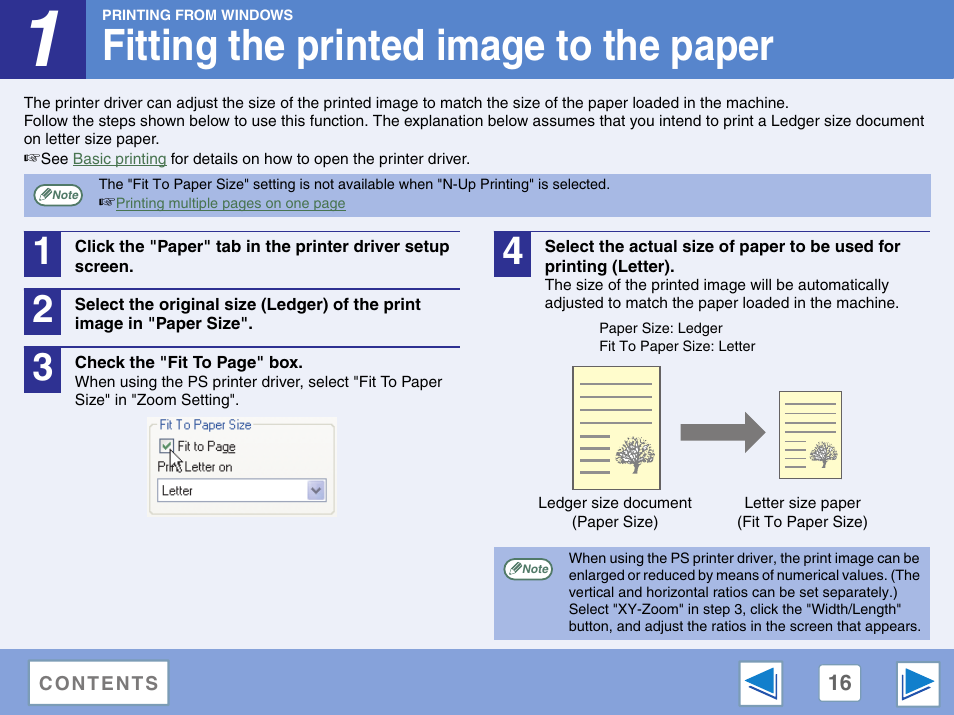 Fitting the printed image to the paper | Sharp AR-M257 User Manual | Page 192 / 302