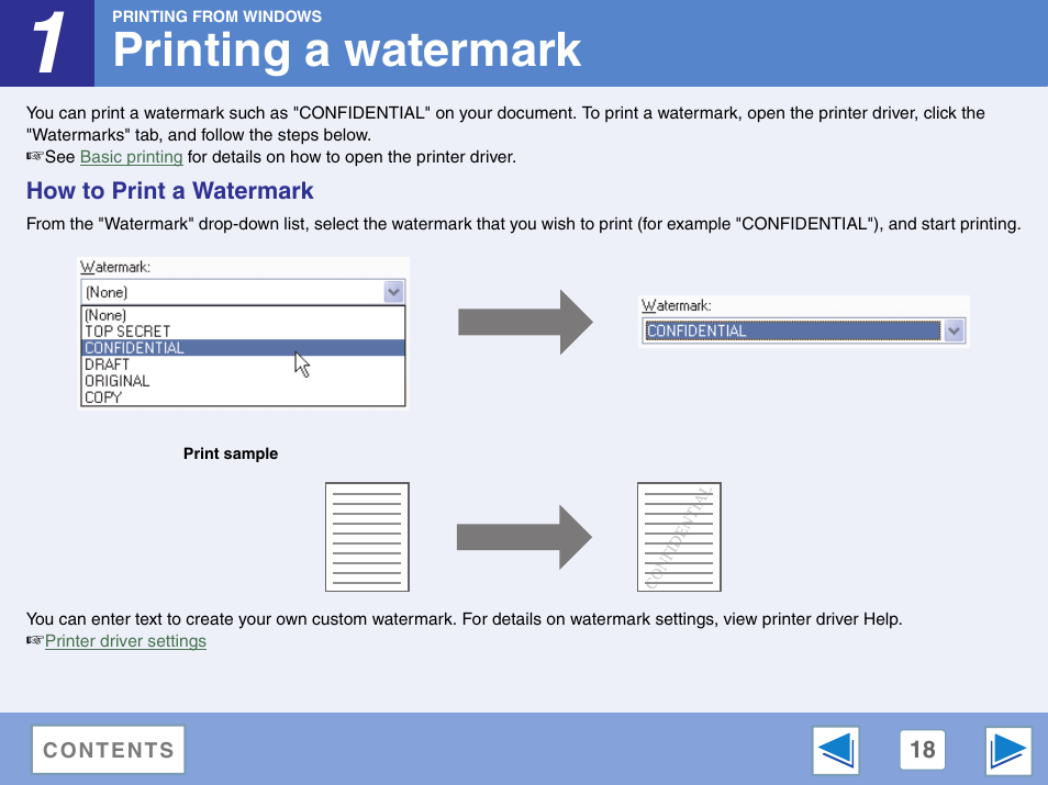 Printing a watermark, How to print a watermark | Sharp AR-M257 User Manual | Page 194 / 302