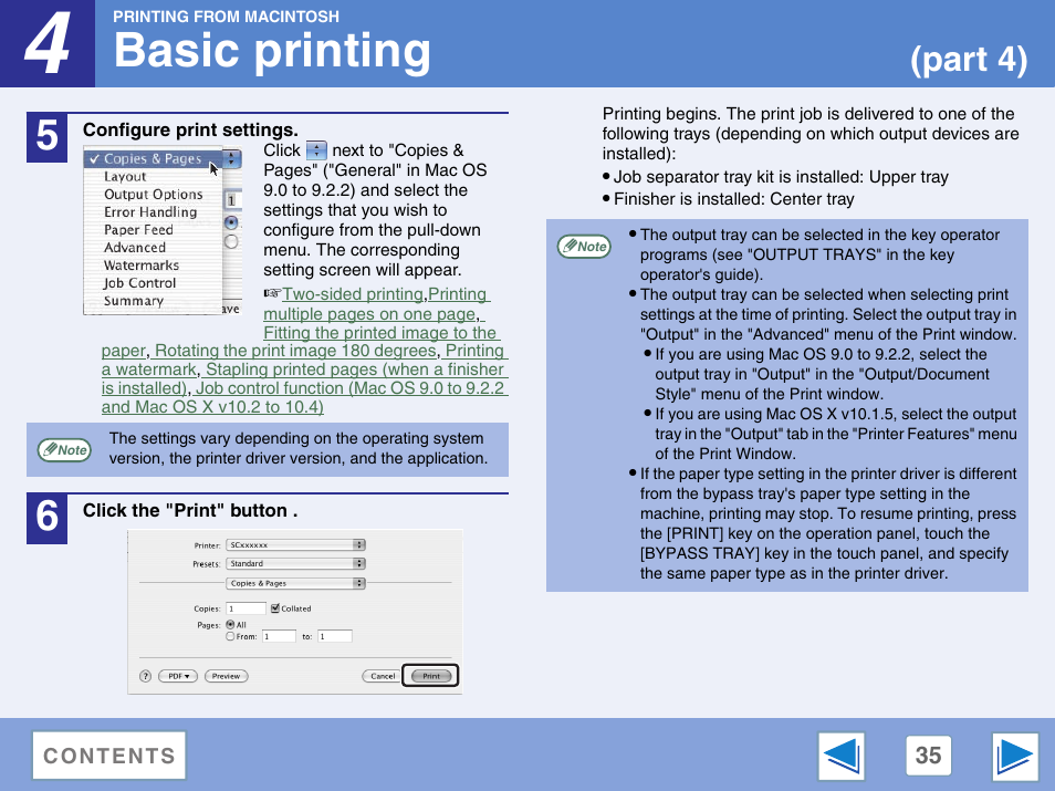 Basic printing, Part 4) | Sharp AR-M257 User Manual | Page 211 / 302