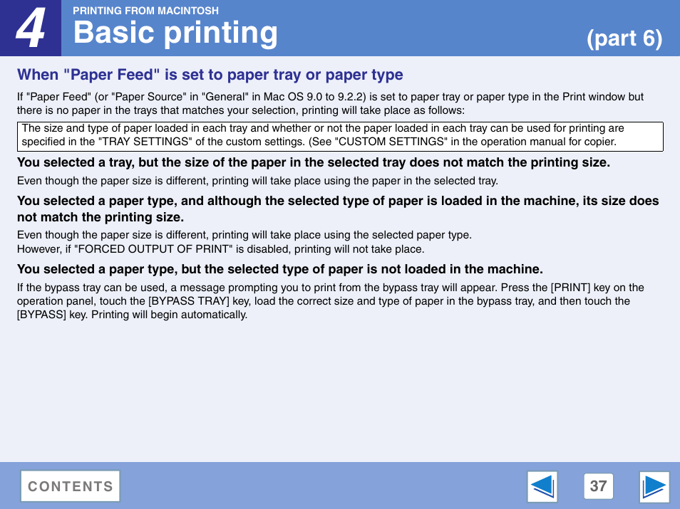 Basic printing, Part 6) | Sharp AR-M257 User Manual | Page 213 / 302