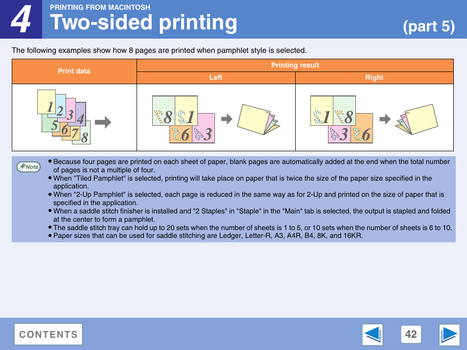 Two-sided printing, Part 5) | Sharp AR-M257 User Manual | Page 218 / 302