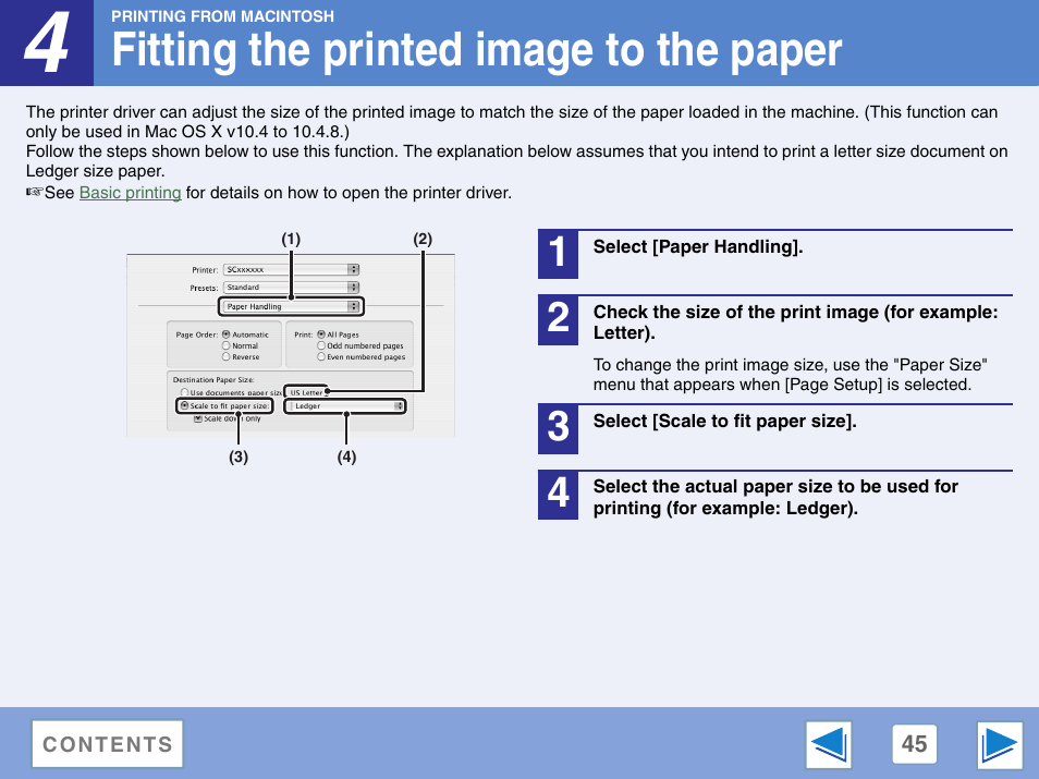 Fitting the printed image to the paper, Fitting the printed image to the, Paper | Sharp AR-M257 User Manual | Page 221 / 302