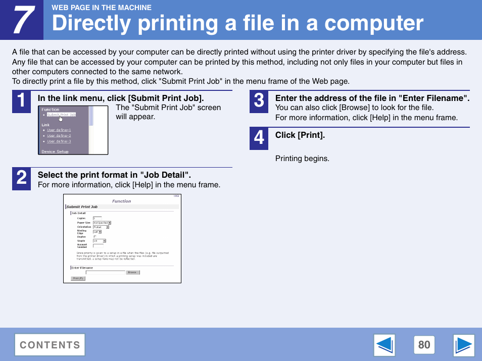 Directly printing a file in a computer | Sharp AR-M257 User Manual | Page 256 / 302