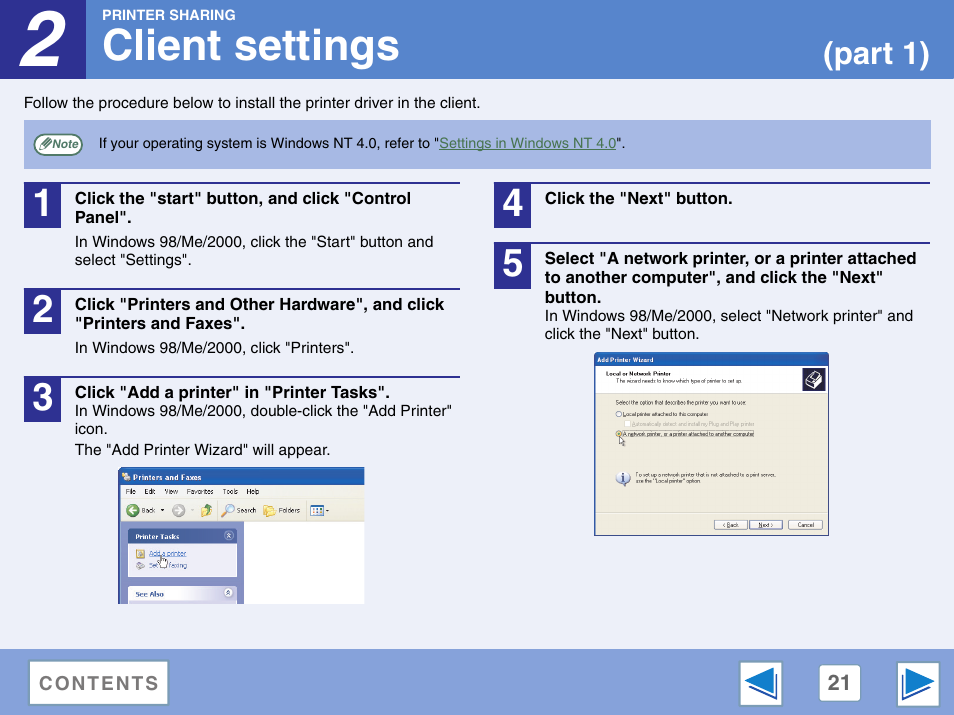 Client settings, Part 1) | Sharp AR-M257 User Manual | Page 288 / 302