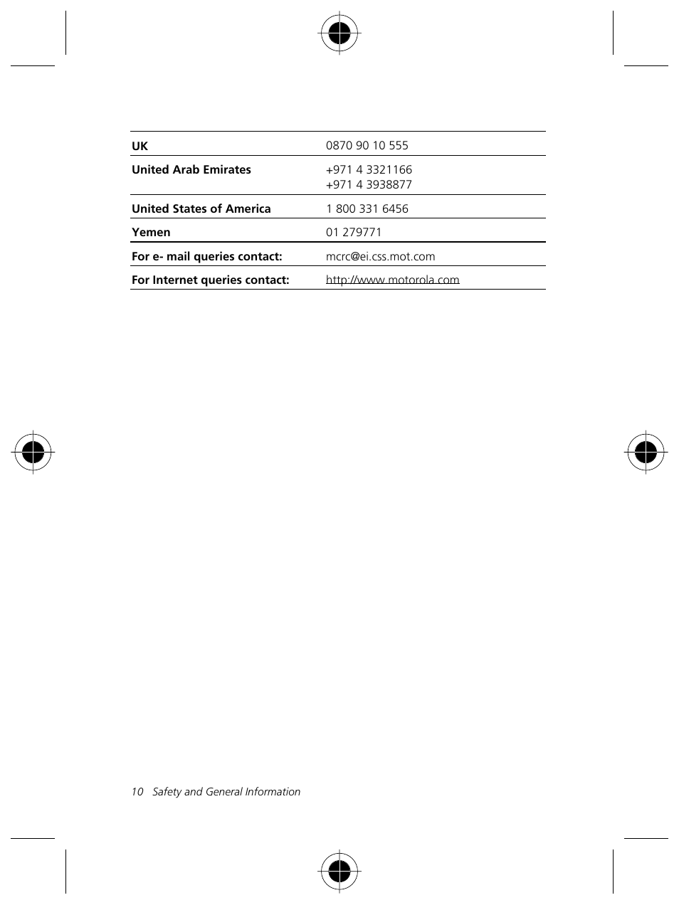 Motorola Talkabout 191 User Manual | Page 16 / 100
