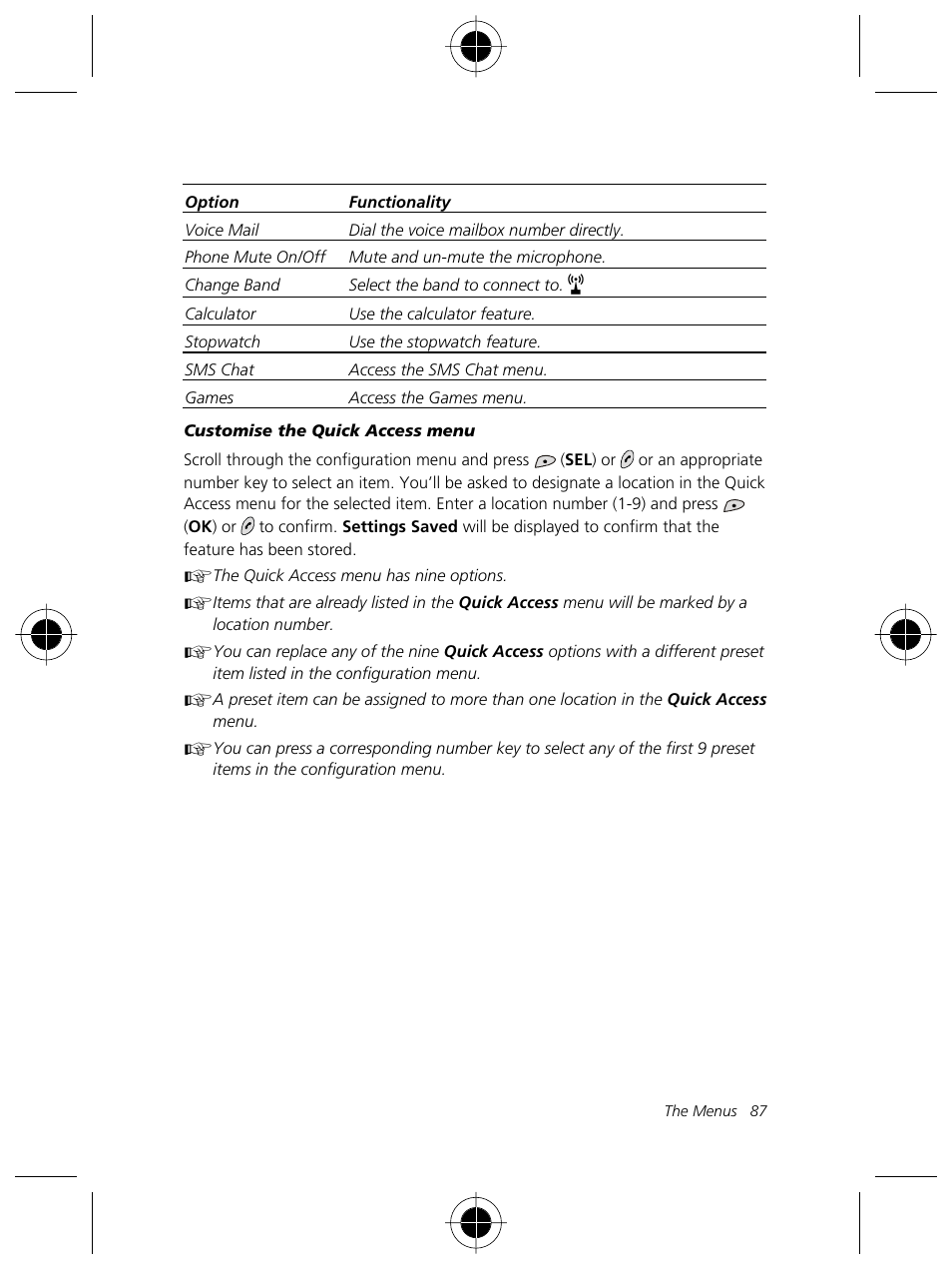 Motorola Talkabout 191 User Manual | Page 93 / 100