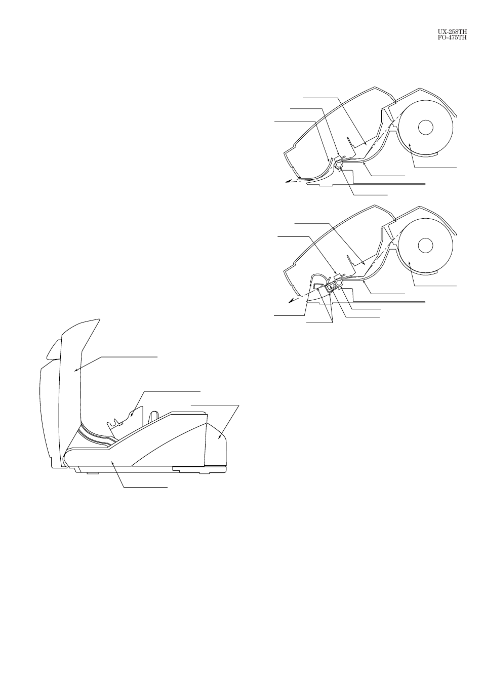 5. documents requiring use of document carrier, Document release 4-1. general, Recording block 5-1. general view | 2. driving, 3. recording | Sharp FO-475TH User Manual | Page 29 / 75