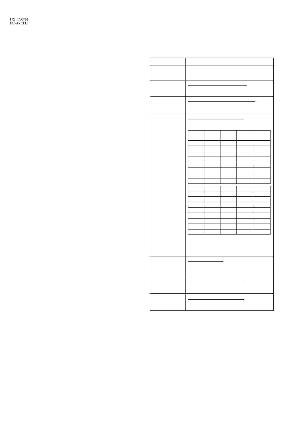 Sharp FO-475TH User Manual | Page 51 / 75