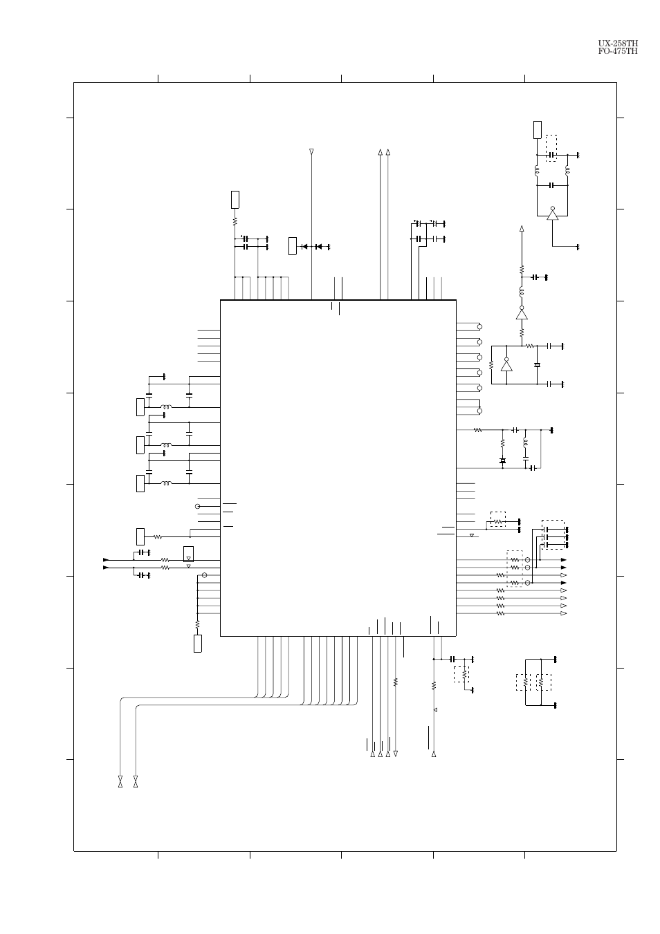 Modem block 3/6 | Sharp FO-475TH User Manual | Page 56 / 75