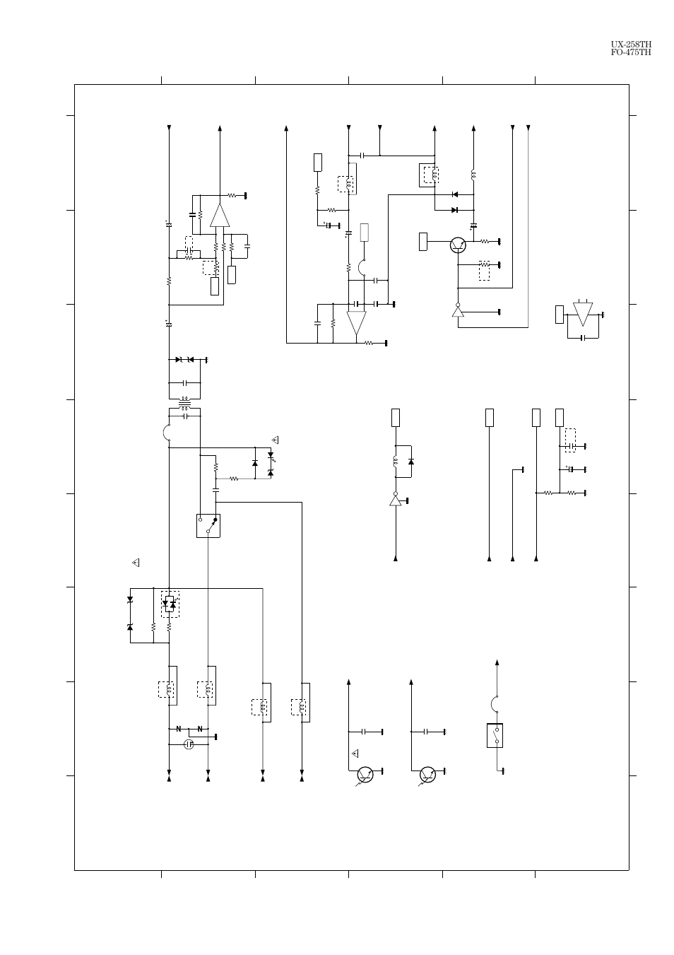 2] tel/liu pwb circuit | Sharp FO-475TH User Manual | Page 62 / 75