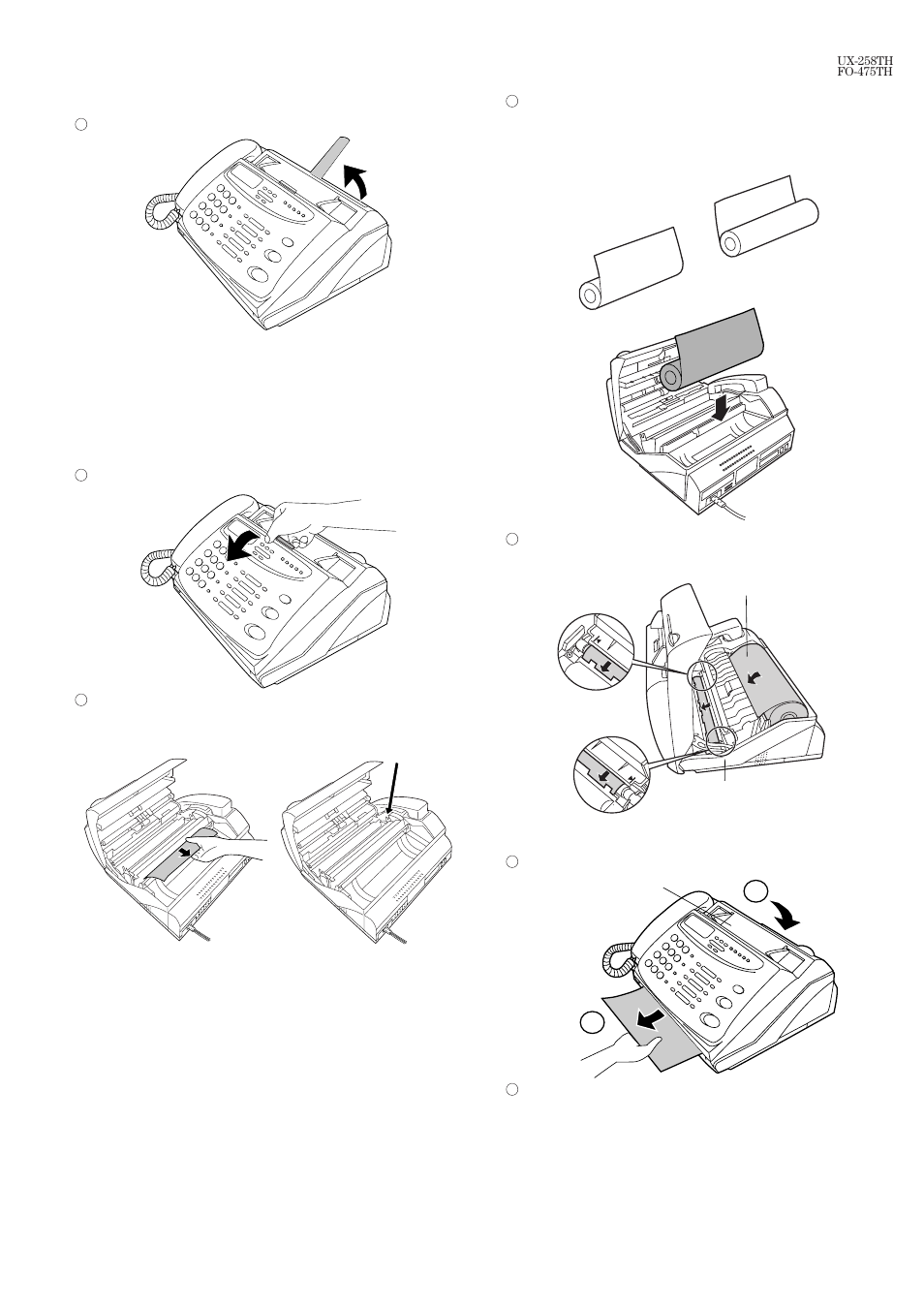 Sharp FO-475TH User Manual | Page 7 / 75