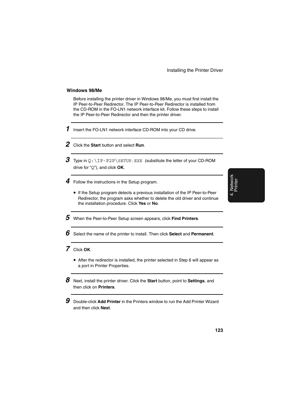 Sharp FO-DC500 User Manual | Page 125 / 236