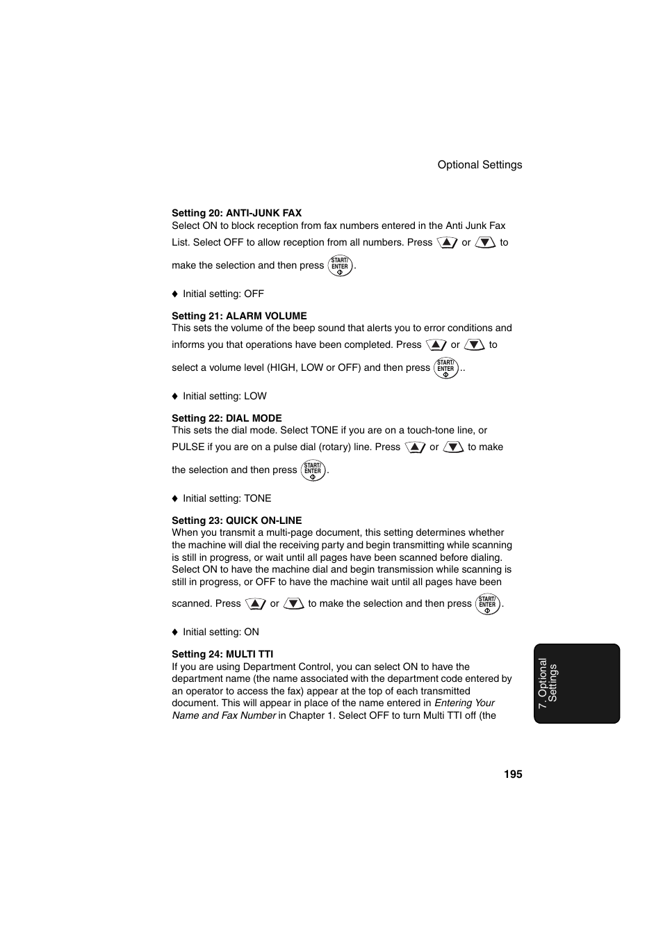 Sharp FO-DC500 User Manual | Page 197 / 236
