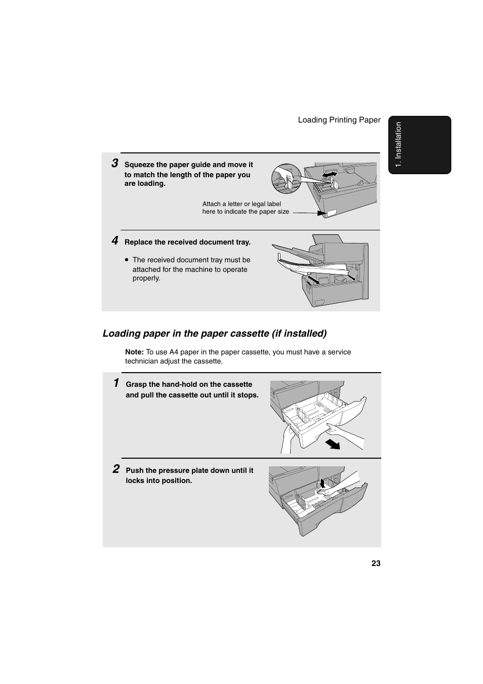 Sharp FO-DC500 User Manual | Page 25 / 236