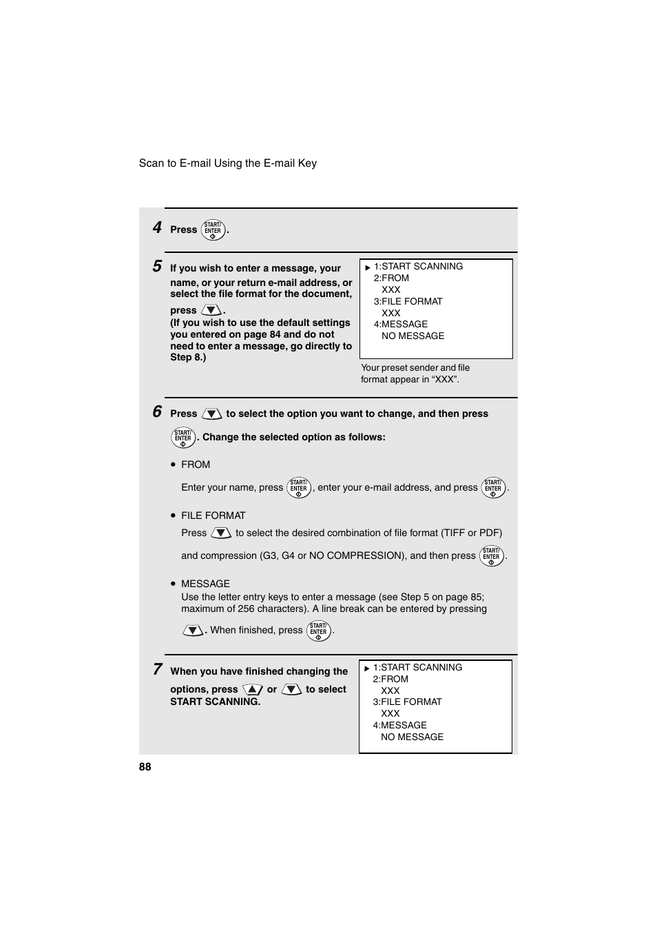 Sharp FO-DC500 User Manual | Page 90 / 236