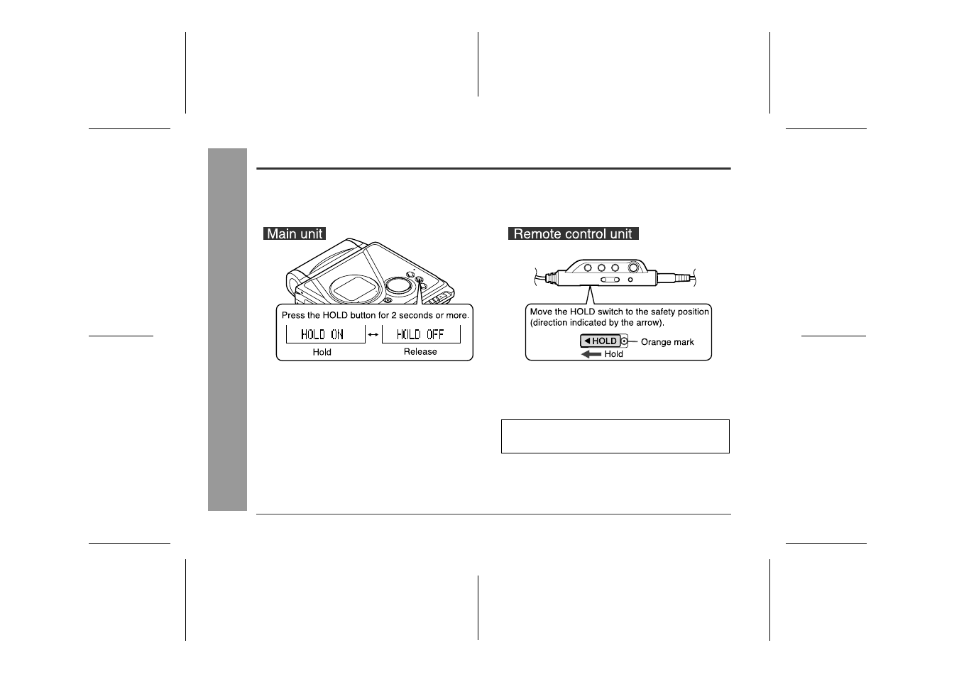 Hold function, Us efu l fe at ur es | Sharp MD-MT90 User Manual | Page 30 / 48