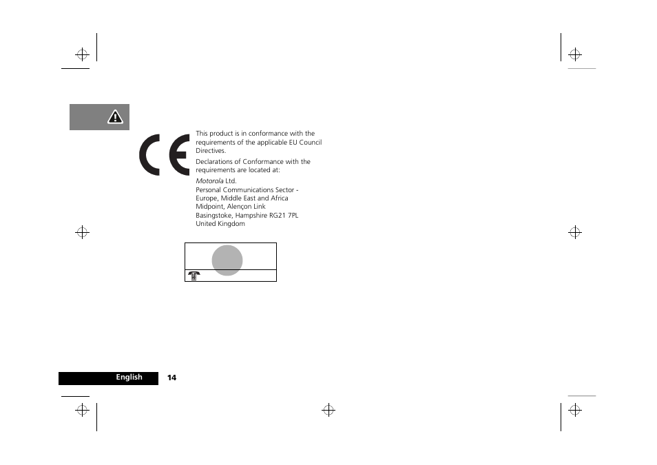 European union directives conformance statement | Motorola Timeport 260 User Manual | Page 16 / 108