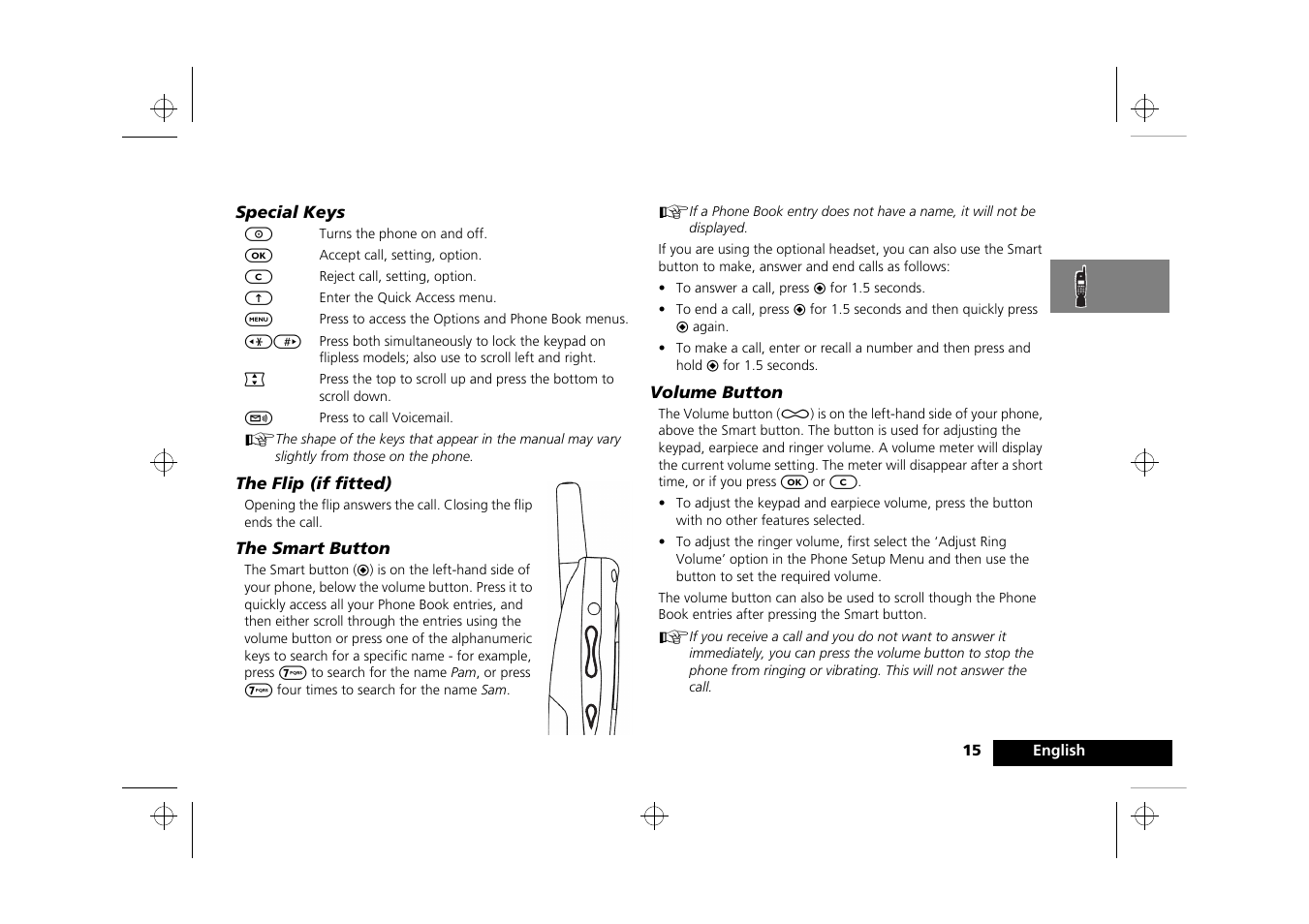 About your phone, battery and sim card | Motorola Timeport 260 User Manual | Page 17 / 108