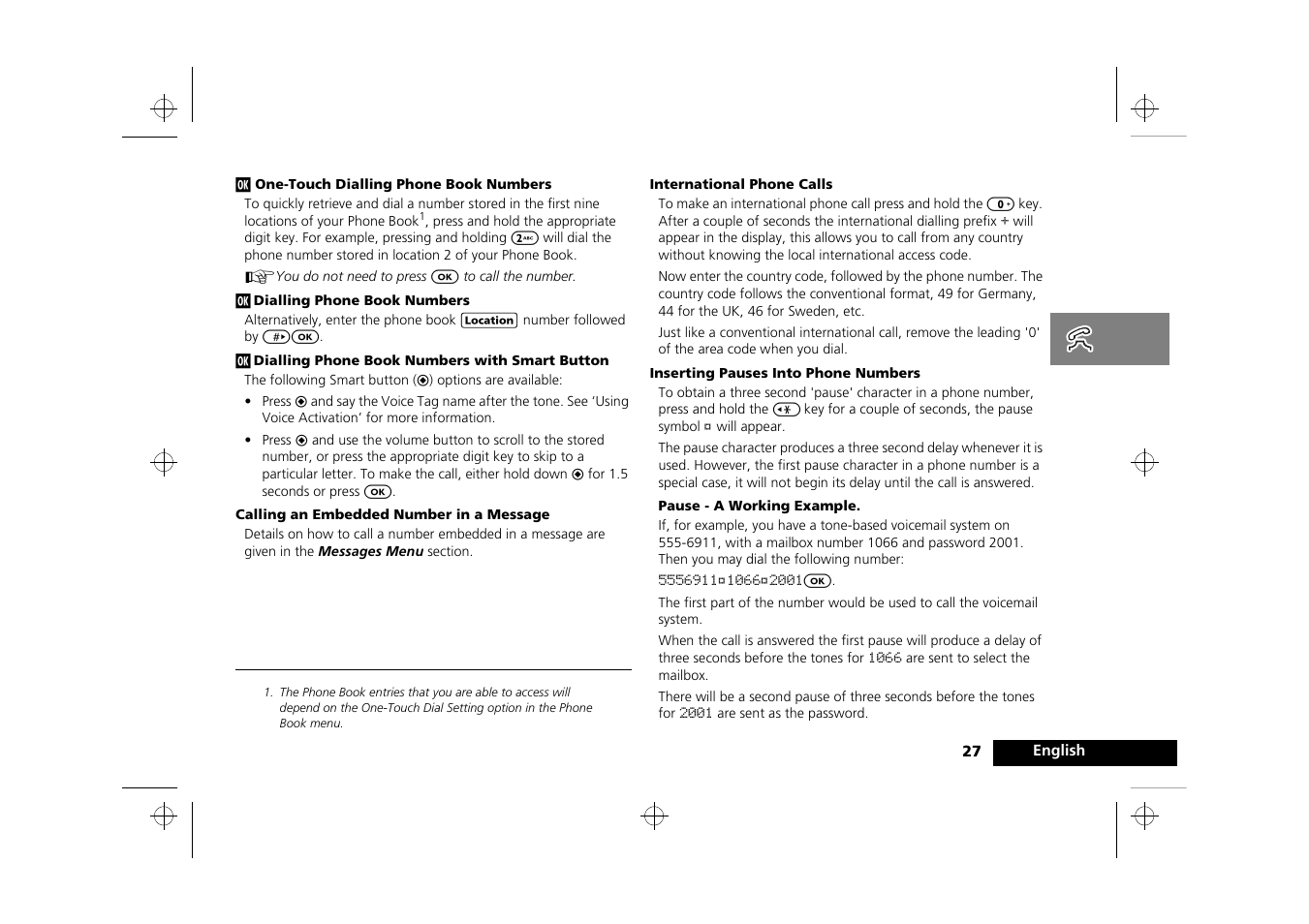 Motorola Timeport 260 User Manual | Page 29 / 108