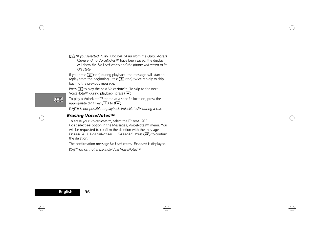 Motorola Timeport 260 User Manual | Page 38 / 108