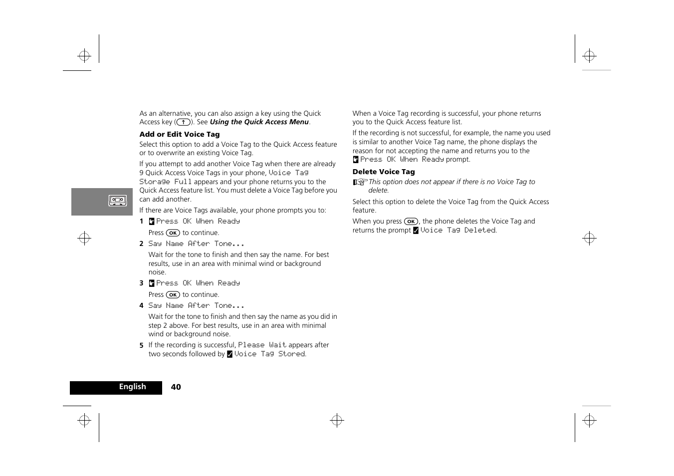 Motorola Timeport 260 User Manual | Page 42 / 108