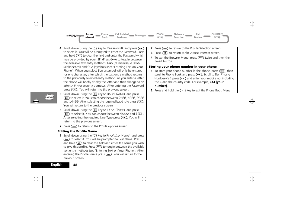 Motorola Timeport 260 User Manual | Page 50 / 108