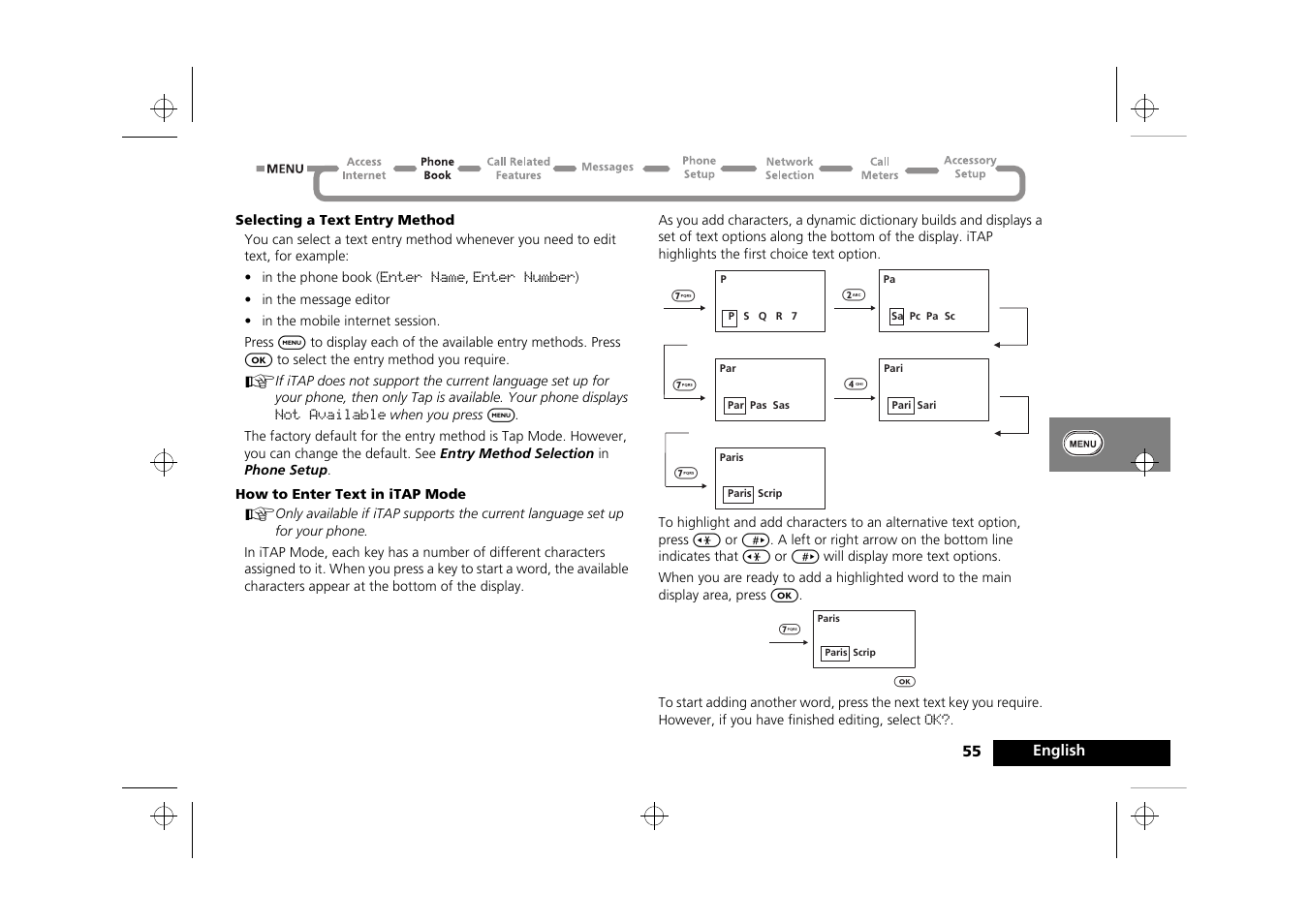 Motorola Timeport 260 User Manual | Page 57 / 108