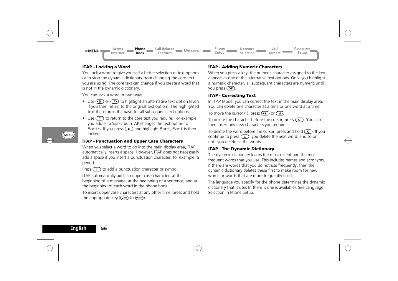 Motorola Timeport 260 User Manual | Page 58 / 108