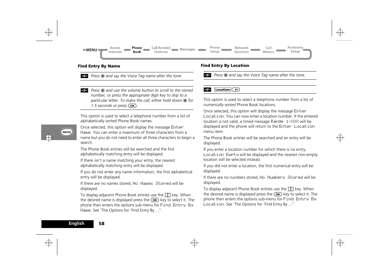 Motorola Timeport 260 User Manual | Page 60 / 108