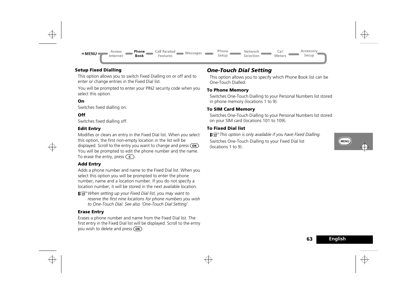 Motorola Timeport 260 User Manual | Page 65 / 108