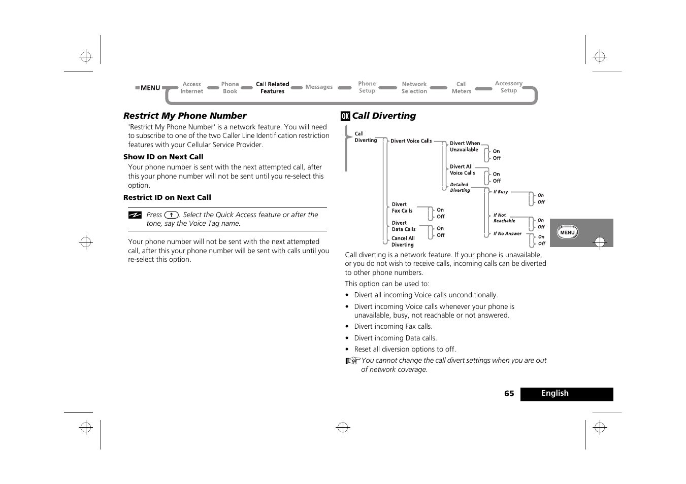 Motorola Timeport 260 User Manual | Page 67 / 108