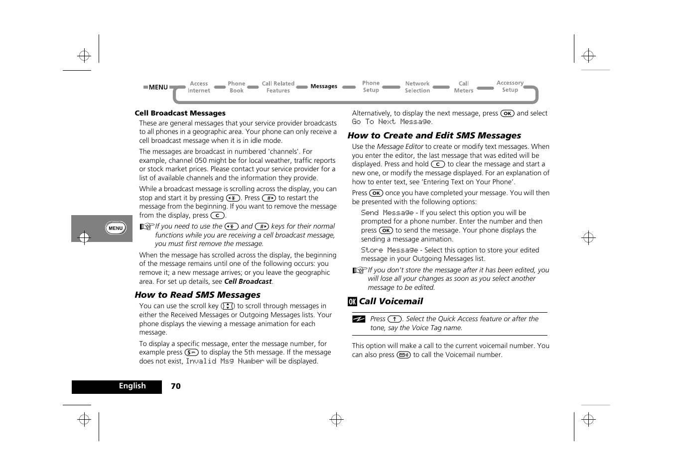 Motorola Timeport 260 User Manual | Page 72 / 108